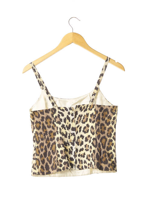 Top bej LES FOLIES D'ELODIE femeie