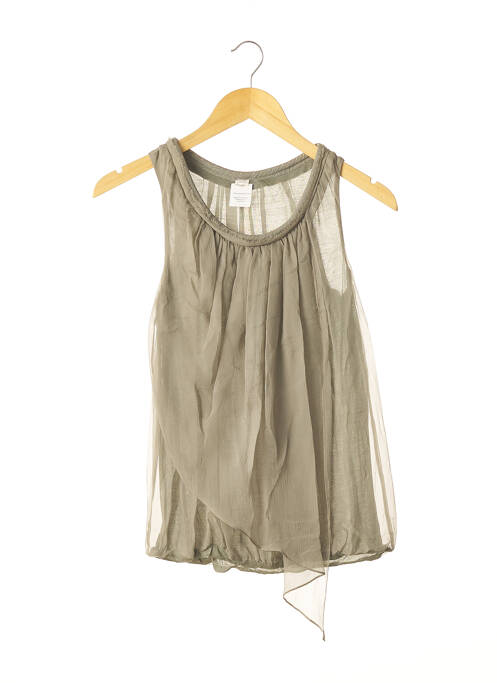 Top verde ANNE VALERIE HASH femeie