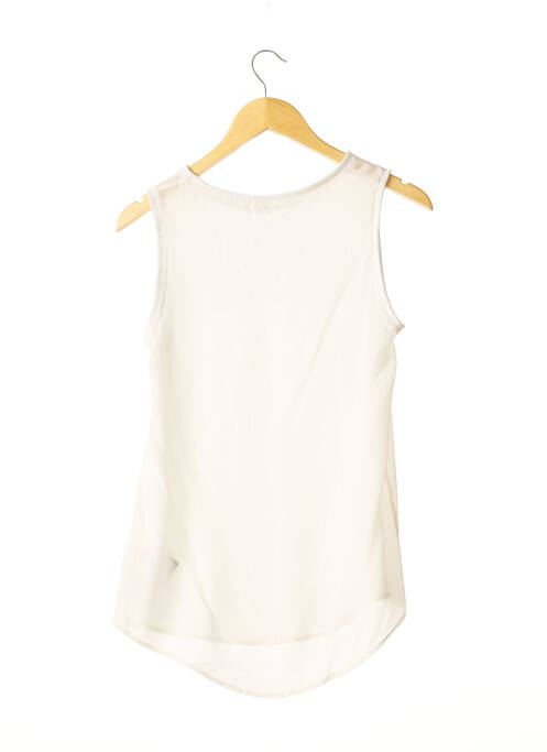 Top alb MANOUSH femeie