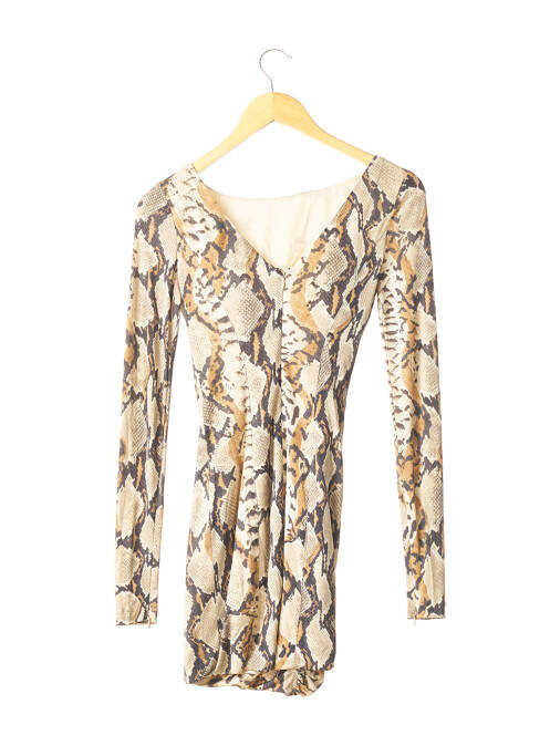 Rochie scurtă bej BLUMARINE femeie