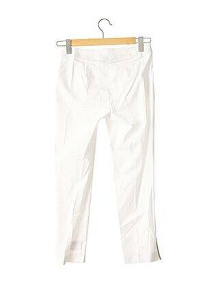 Pantalon 7/8 talie înaltă talie înaltă alb GEORGES RECH femme