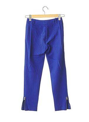 Pantalon 7/8 elasticitate mărime normală albastru ZAPA femeie