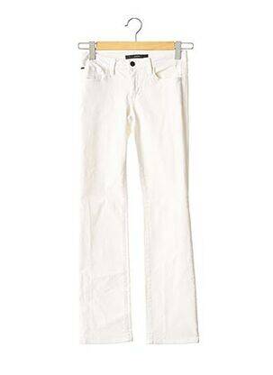 Blugi cu croială dreaptă alb JOE S femeie