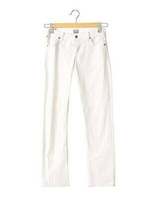 Blugi cu croială dreaptă alb CITIZENS OF HUMANITY femeie