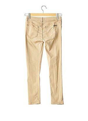 Pantalon 7/8 elasticitate talie joasă bej MAX & MOI femeie
