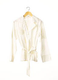 Jachete casual guler tip costum bej DEVERNOIS femeie