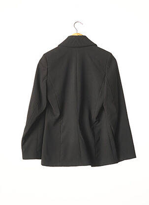 Jachete elegante țesătură crep negru VALÉRIE KARETTA femeie