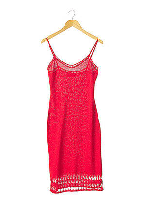 Rochie midi roșu CORINNE COBSON femeie