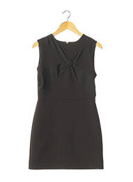 Rochie scurtă fără mâneci fără mâneci negru AVC femeie