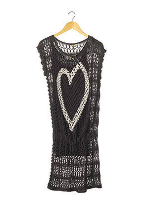 Rochie pulover croială dreaptă fără mâneci negru PATRIZIA PEPE FIRENZE femeie