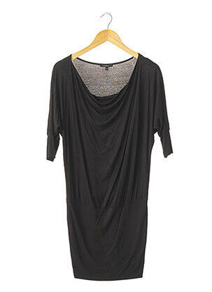 Rochie midi mâneci 3/4 mâneci 3/4 negru AXARA femeie