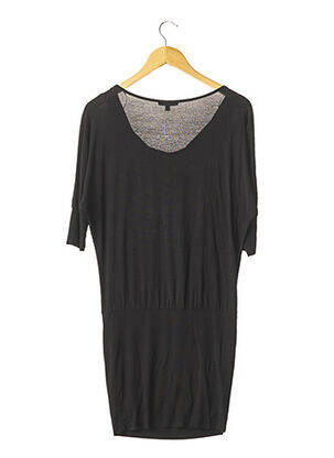 Rochie midi mâneci 3/4 mâneci 3/4 negru AXARA femeie