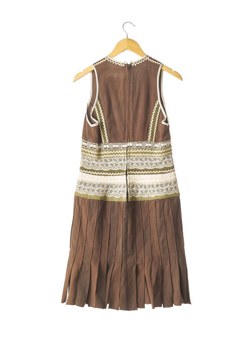 Rochie midi maro JEAN MARC LOTHON femeie