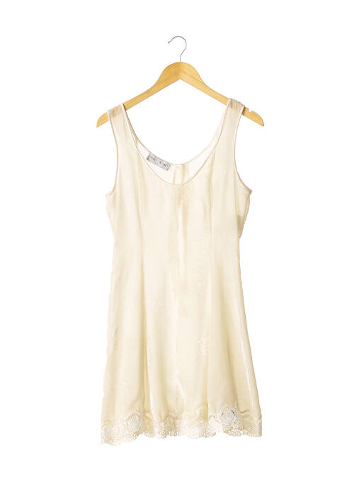 Rochie midi bej FANNY LIAUTARD femeie