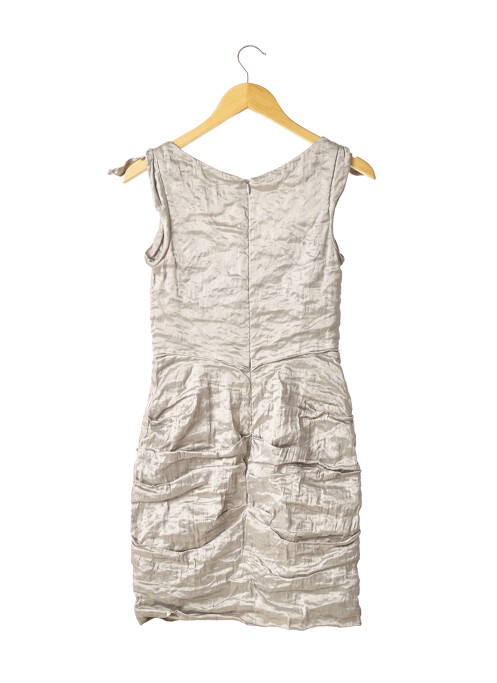 Rochie scurtă gri NICOLE MILLER femeie