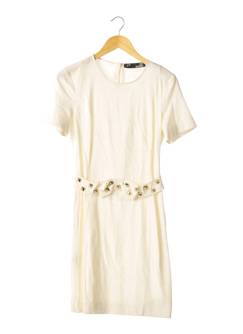 Rochie midi bej LOVE MOSCHINO femeie