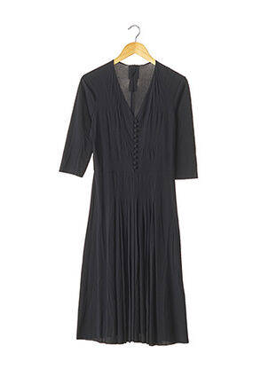 Rochie lungă croială evazată negru IRIE WASH femeie