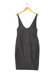 Rochie pulover elasticitate fără mâneci negru GEORGES RECH femme