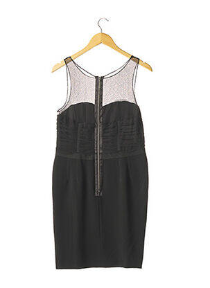 Rochie midi fără mâneci fără mâneci negru GEORGES RECH femeie