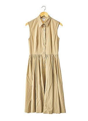 Rochie midi bej GEORGES RECH femeie