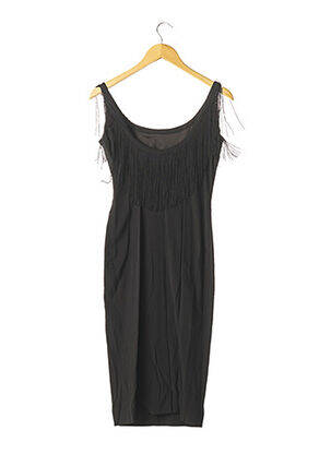 Rochie midi fără mâneci fără mâneci negru SOPHIE SITBON femeie