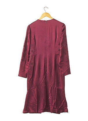 Rochie midi mâneci lungi mâneci lungi roșu TORY BURCH femeie