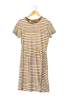 Rochie midi mâneci scurte mâneci scurte maro MARC JACOBS femeie