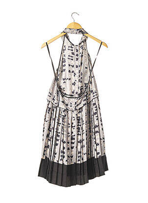 Rochie midi imprimeu fantezie gri MARC JACOBS femeie