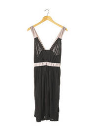 Rochie midi fără mâneci fără mâneci negru YIGAL AZROUEL femme
