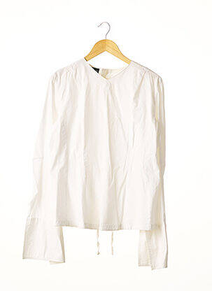 Tunică mâneci lungi alb #RED/LEGEND femeie