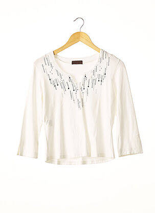 Tricou alb DEVERNOIS femeie