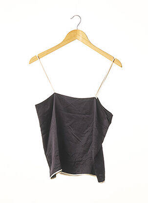 Top negru BOUCHRA JARRAR femeie