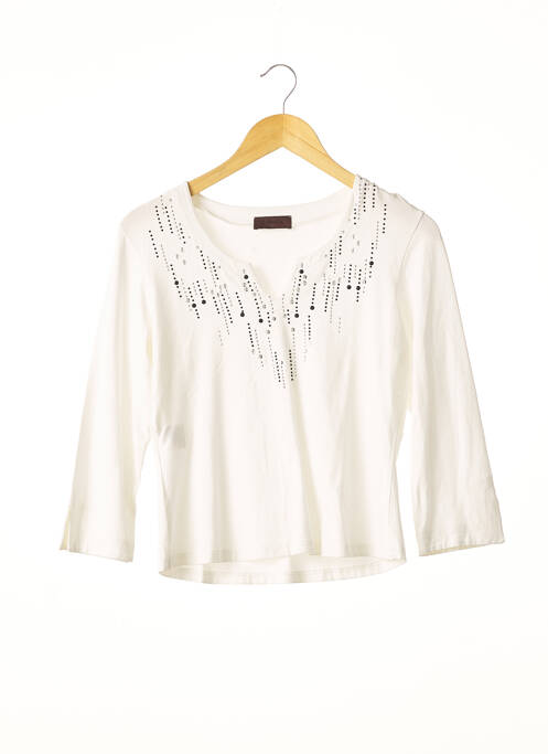 Tricou alb DEVERNOIS femeie