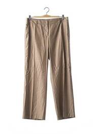 Pantalon drept croială dreaptă bej A-K-R-I-S femeie