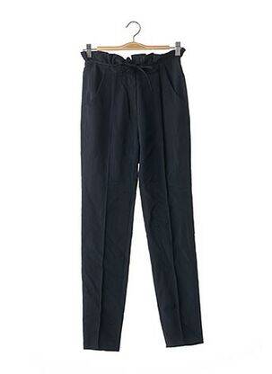 Pantalon slim talie înaltă talie înaltă albastru LOUBAROK femeie