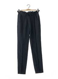 Pantalon slim buzunare talie înaltă albastru LOUBAROK femeie