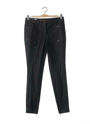 Pantalon slim talie joasă talie joasă negru GALLIANO femeie