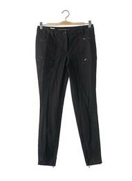 Pantalon slim talie joasă talie joasă negru GALLIANO femeie