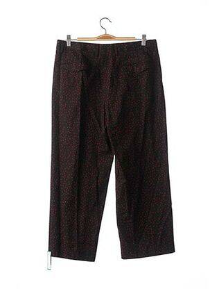 Pantalon drept închidere cu fermoar sub clapetă cu cârlig mărime normală negru DRIES VAN NOTEN femeie