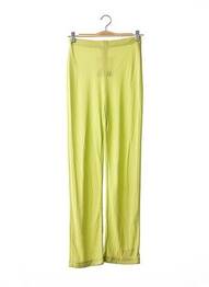 Pantalon drept elasticitate verde CHACOK femeie