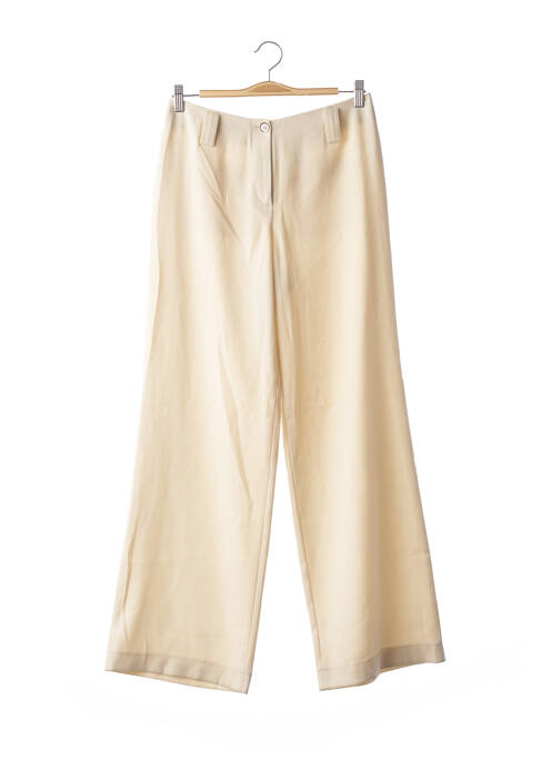 Pantalon larg bej LAUREL femeie