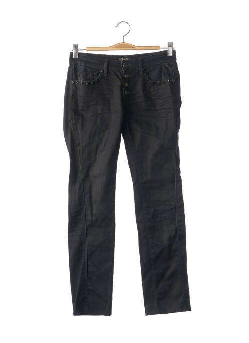 Blugi cu croială slim albastru REPLAY femeie