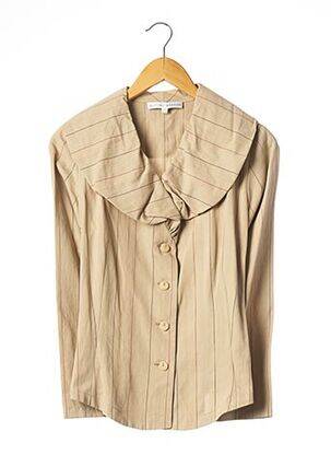 Jachete elegante bej MARTINE DOUVIER femeie