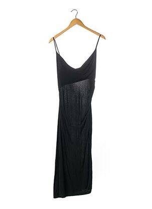 Rochie midi țesătură crep bretele subțiri negru DIANE VON FURSTENBERG femeie
