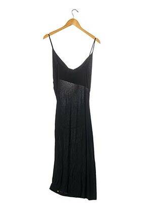 Rochie midi țesătură crep bretele subțiri negru DIANE VON FURSTENBERG femeie
