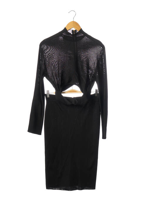 Rochie midi negru HERVE LEGER femeie