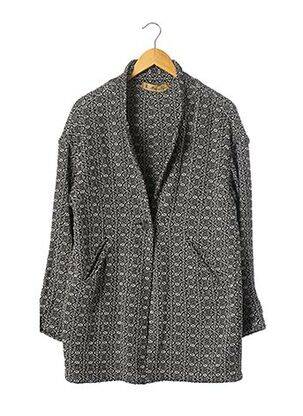 Palton scurt negru MAISON OLGA femeie