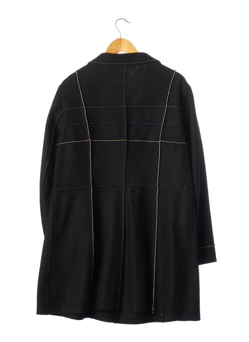 Palton lung negru ORWELL femeie