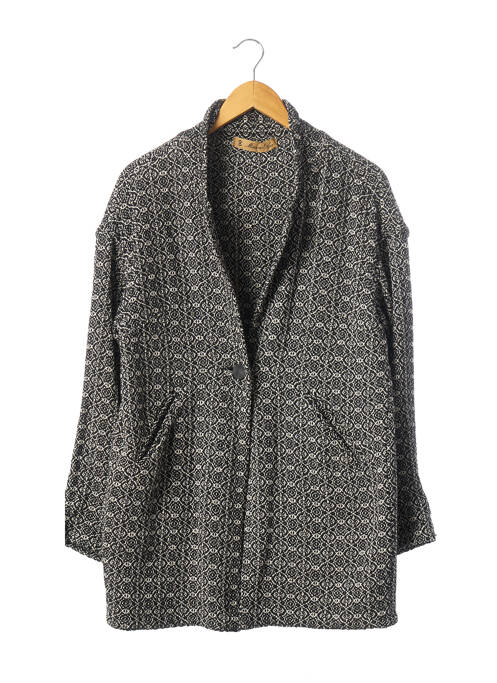 Palton scurt negru MAISON OLGA femeie