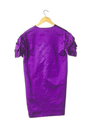 Rochie scurtă mâneci scurte mâneci scurte violet HAMISHMORROW femeie